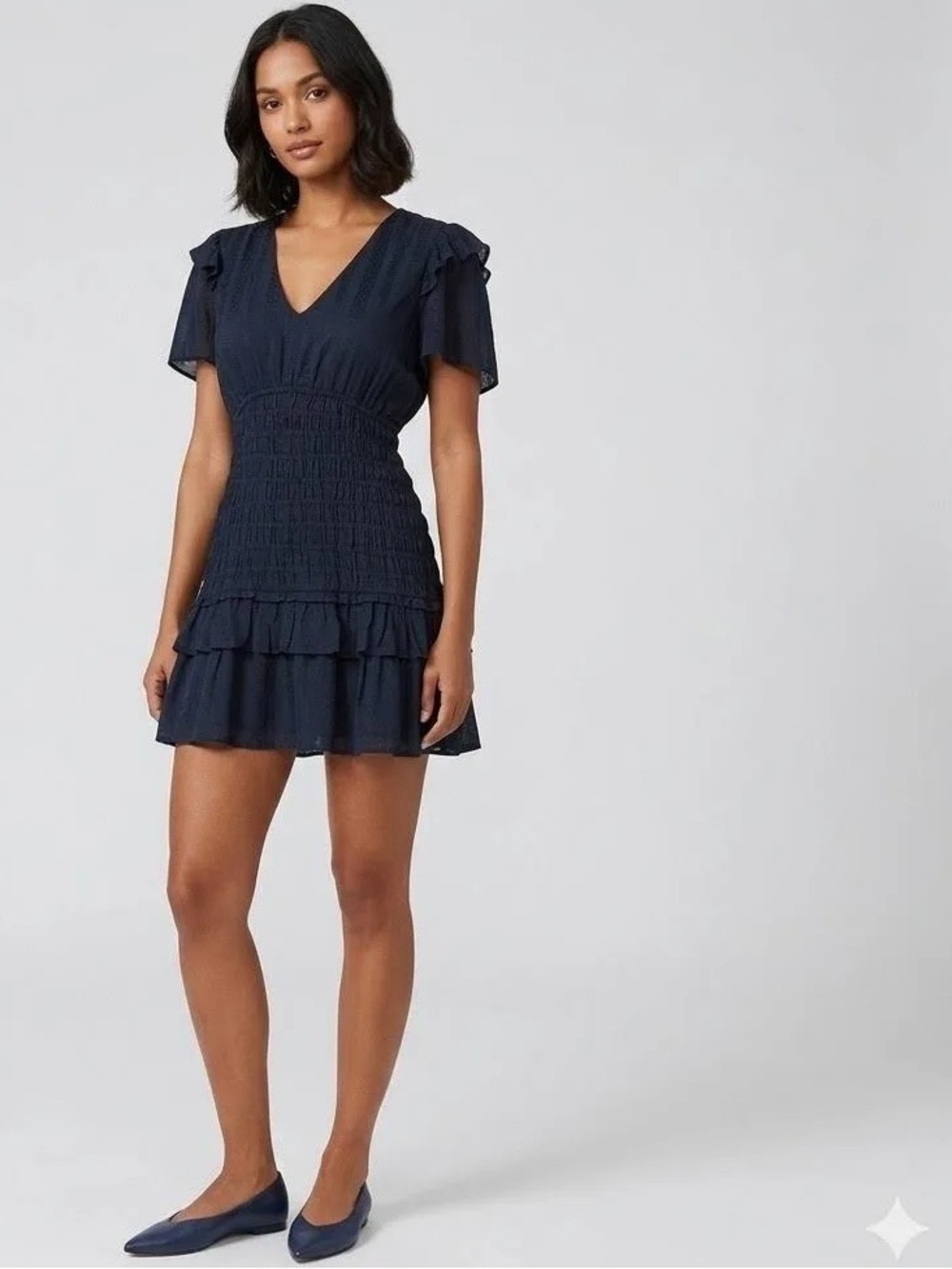 LoveShackFancy Rena Mini Dress - Picture 2 of 3